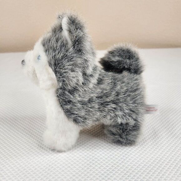 American Girl Pepper Dog Siberian Husky Plush Stuffed Animal Blue Eyes - Picture 3 of 6